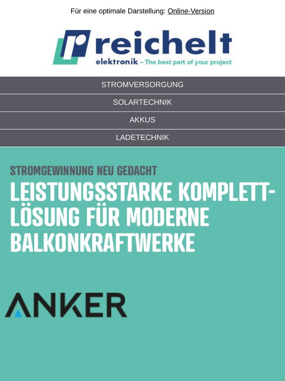 Mehr Energie für unterwegs, zu Hause und Ihr E-Fahrzeug