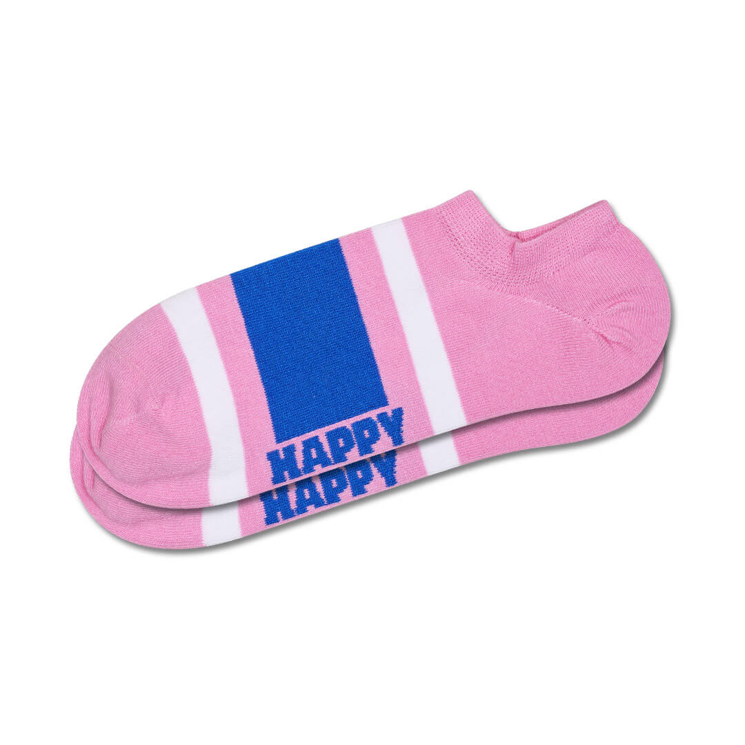 Simple Stripe No Show Sock