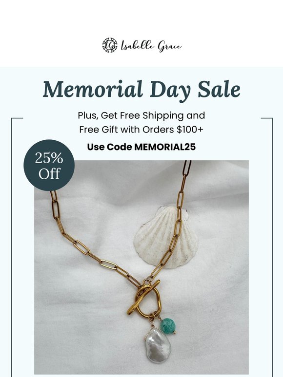 ENDING SOON: These New Arrivals Are 25% Off For Memorial Day 🎉