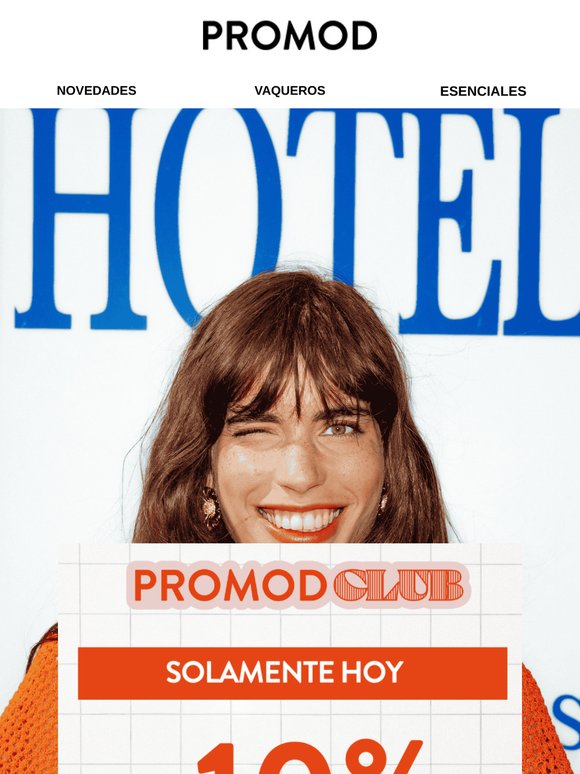 *Promod Club: -10% DE DESCUENTO EN LA COLECCIÓN