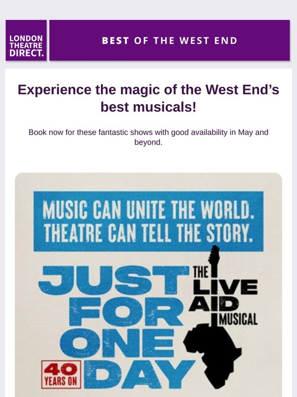 🎭 Don't miss out on London's best shows!