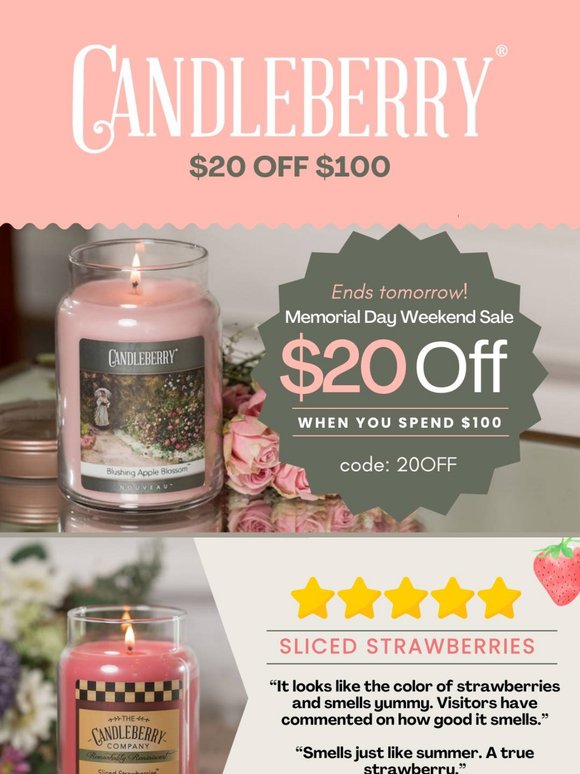 Don't Miss Out! Sale Ends Tomorrow!
