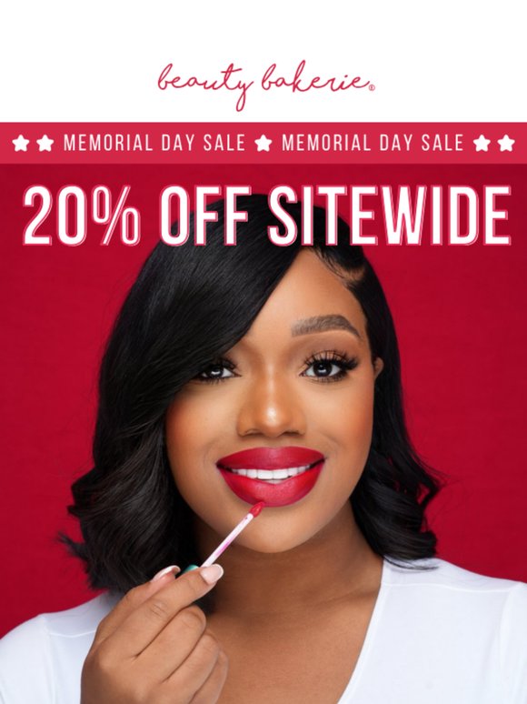 20% Off Your Next Red Lippies!