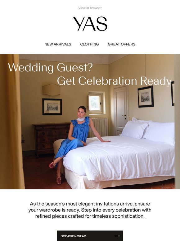 Wedding Guest? Get Celebration Ready