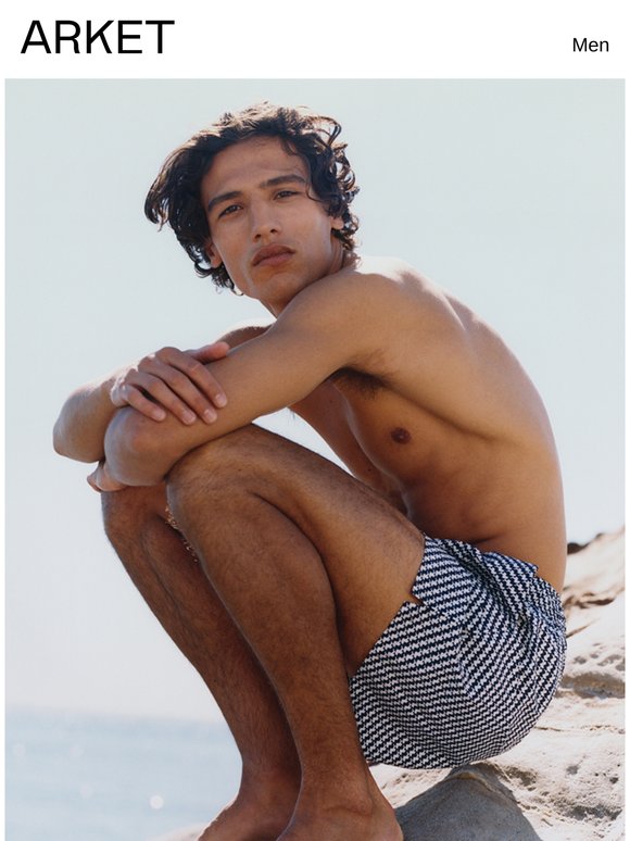 A measured selection of swim shorts