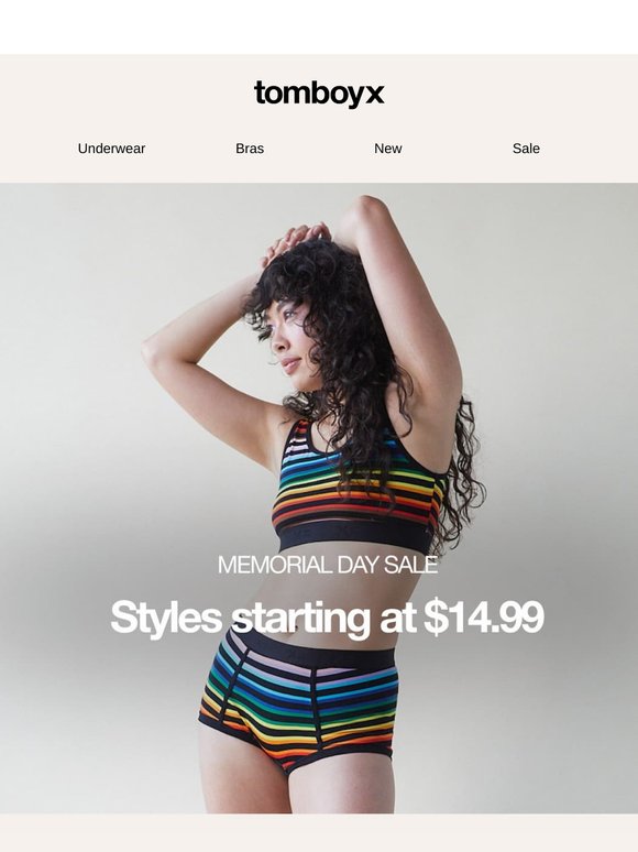 Styles starting at $14.99 Ends Soon