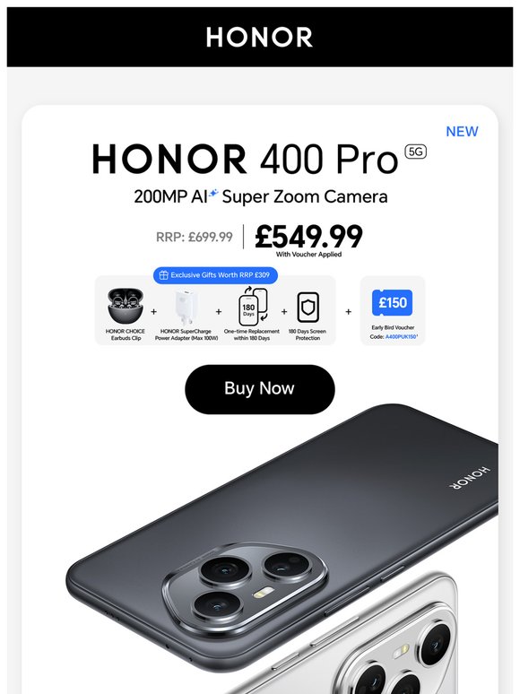 🎉Discover Your Exclusive HONOR 400 Series Offer Here!