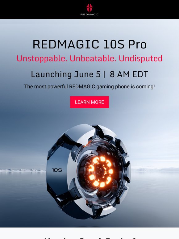 🚀 Meet the REDMAGIC 10S Pro – Unbeatable Power Launching June 5 💥
