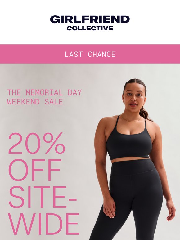 Ends tonight: 20% off sitewide