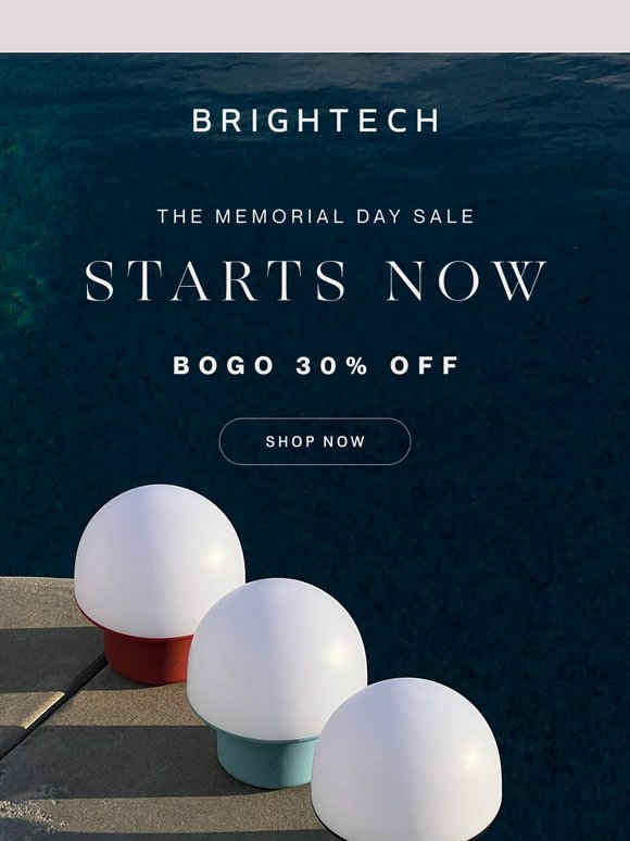 Sale Starts NOW 💡