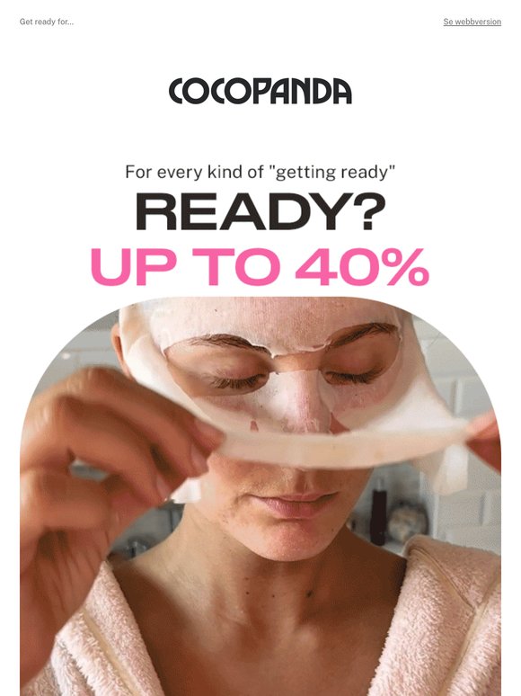 Sa du 40% på DEN produkten? 😱