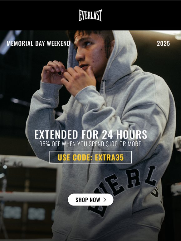 Extra 24 Hours | 35% Off ⏳