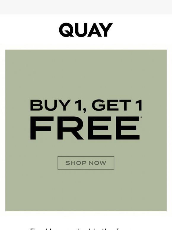 GOING, GOING... | MDW BOGO ENDS TONIGHT