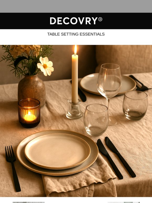 Still Looking for the Perfect Table Setting?