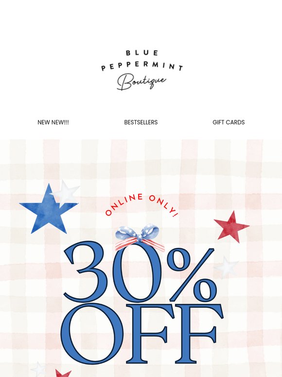 Last chance: 30% off ends today!