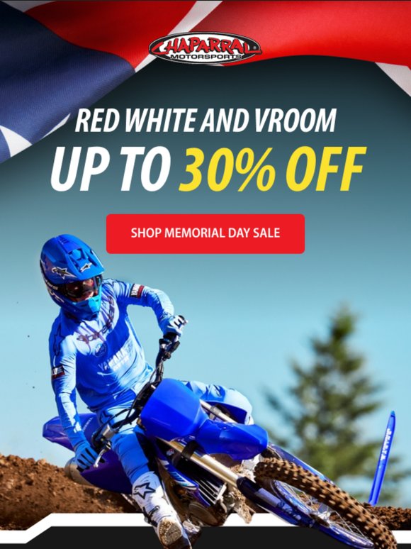 Memorial Weekend: 30% OFF Sale Starts Now