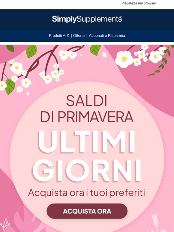 Saldi di Primavera: Ultimi Giorni per Risparmiare!