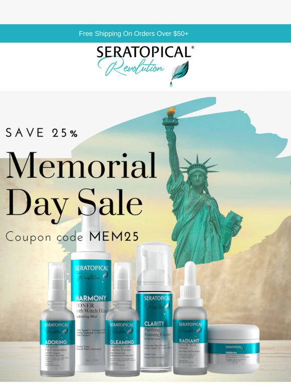 🎖️MEMORIAL DAY Thank You! - 25% Off for ALL