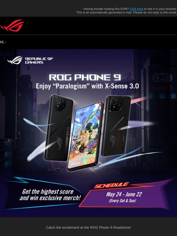 Attention, Travelers! Your chance to win Genshin Impact exclusive merch at ROG Phone 9 roadshow!