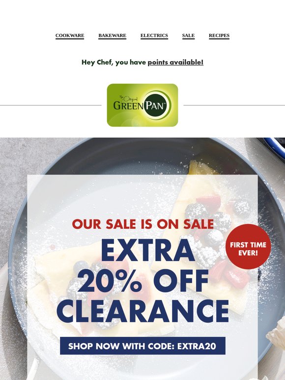 FINAL HOURS ⏰ Take an Extra 20% Off Clearance