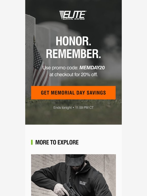 Honor. Remember.
