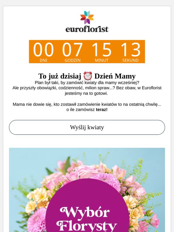 Dziś Dzień Mamy ⏰ Zostały godziny, nie dni