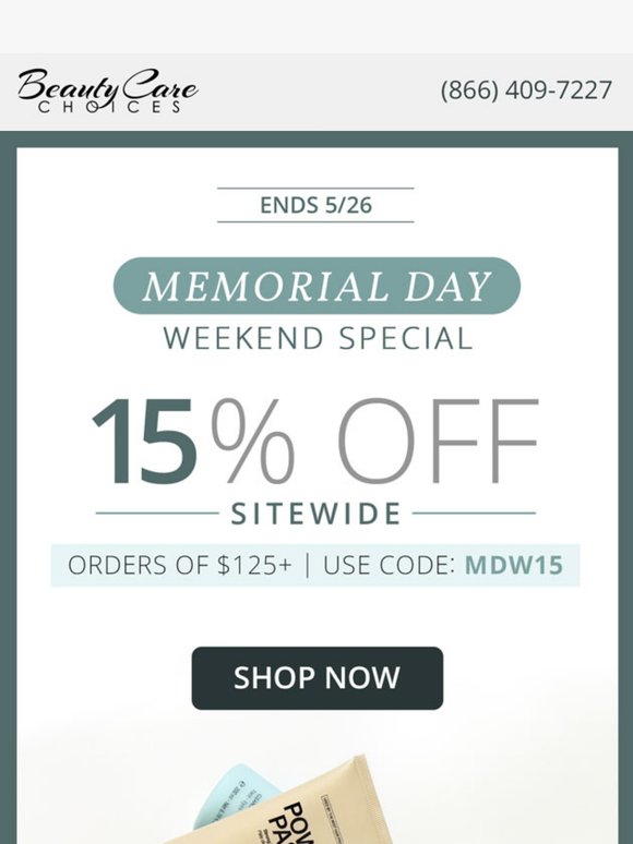 Ends Today! 15% Off Sitewide, Use code MDW15 on $125+ orders.