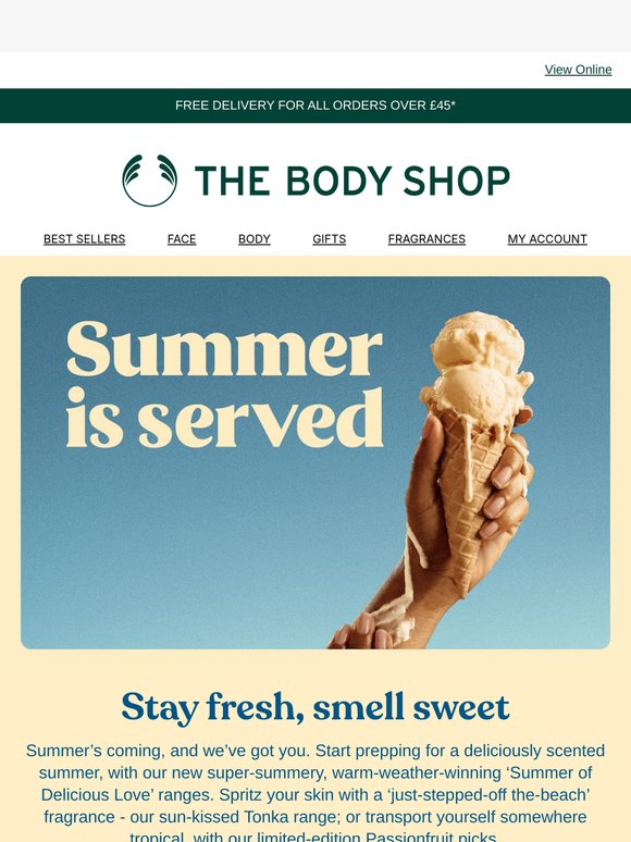 Summer’s in – and it smells delicious