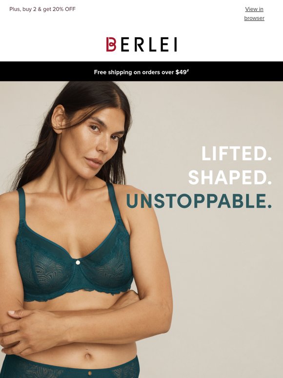 Lift like this? Only at Berlei 📈