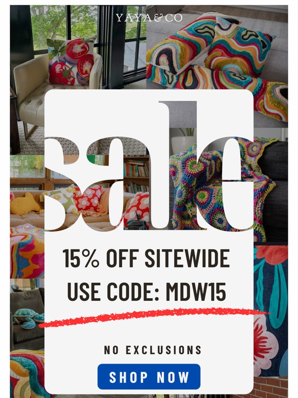 Up to 25% off Memorial Day Weekend Sale Ends Tonight 🇺🇸