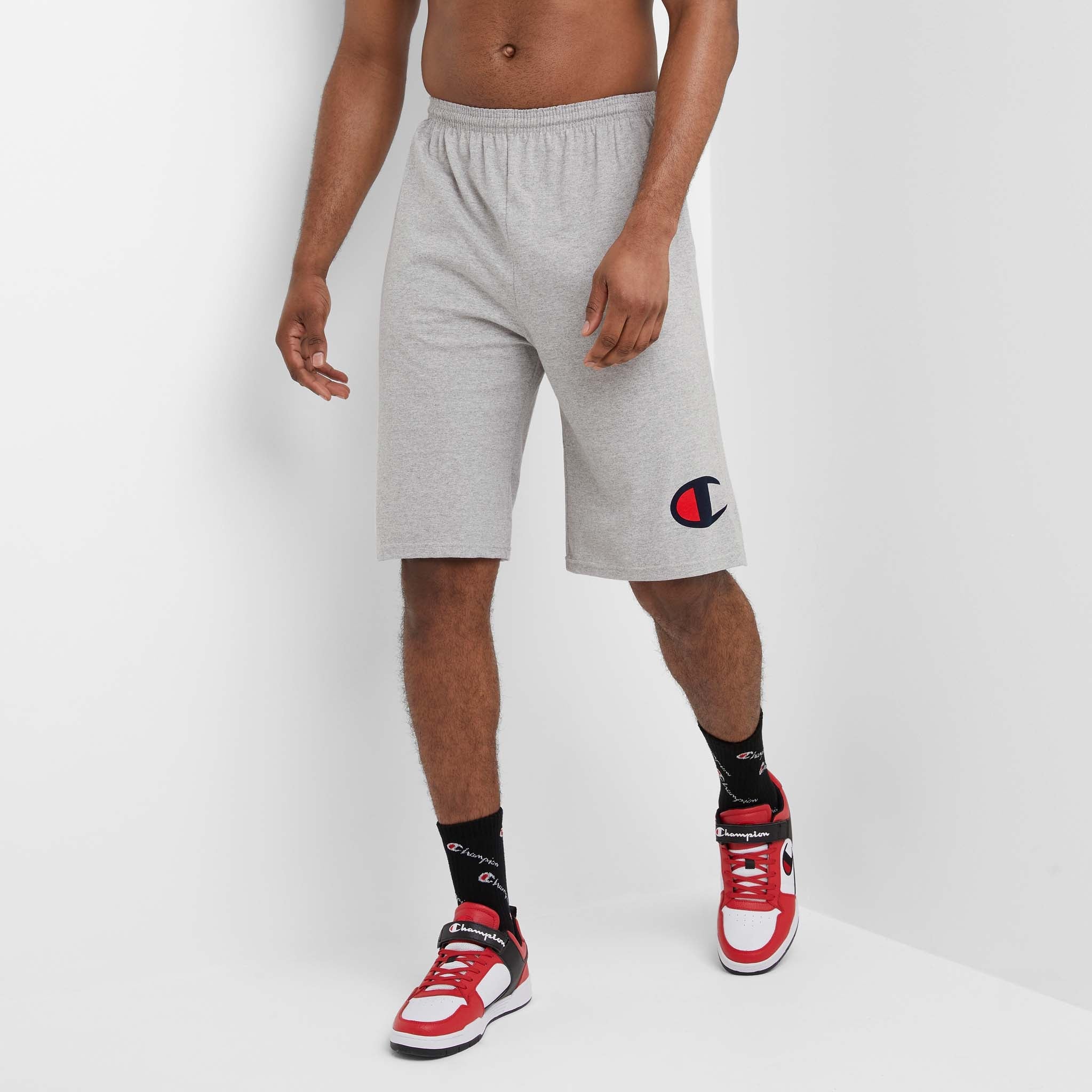 Image of Lightweight Lounge Shorts, Graphic C Logo - Big & Tall