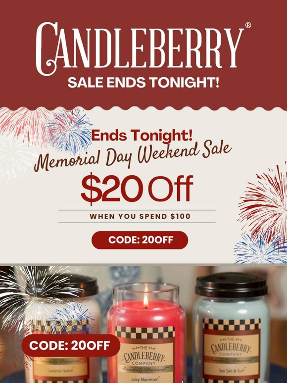 Don't Miss Out! Sale Ends Tomorrow!