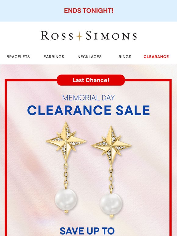❗️Last Chance to save up to 70% + get an extra 15% off already-reduced clearance