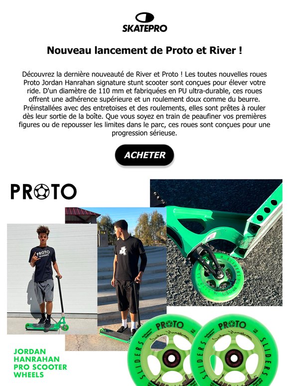 Nouvelles de Proto & River !