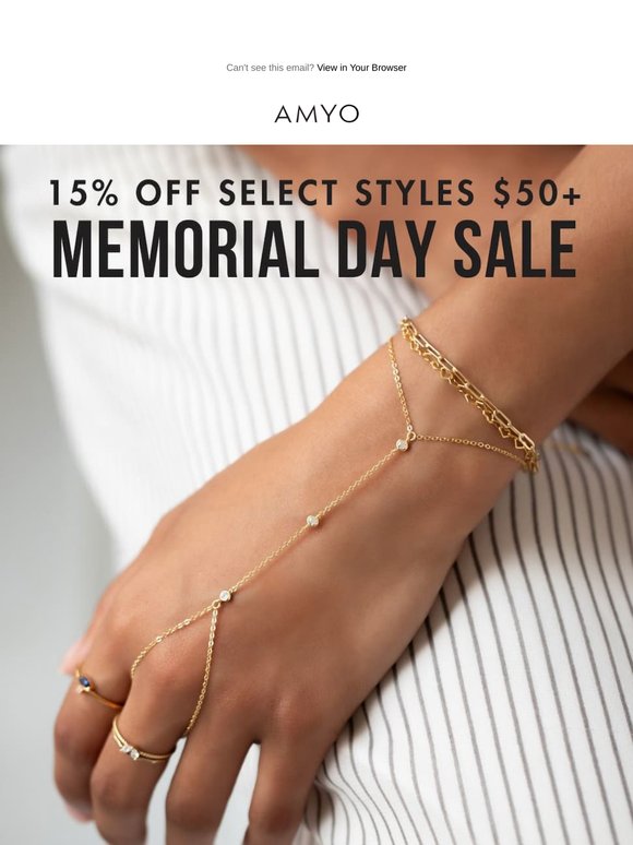 LAST DAY to Shop the Memorial Day Sale! ✨