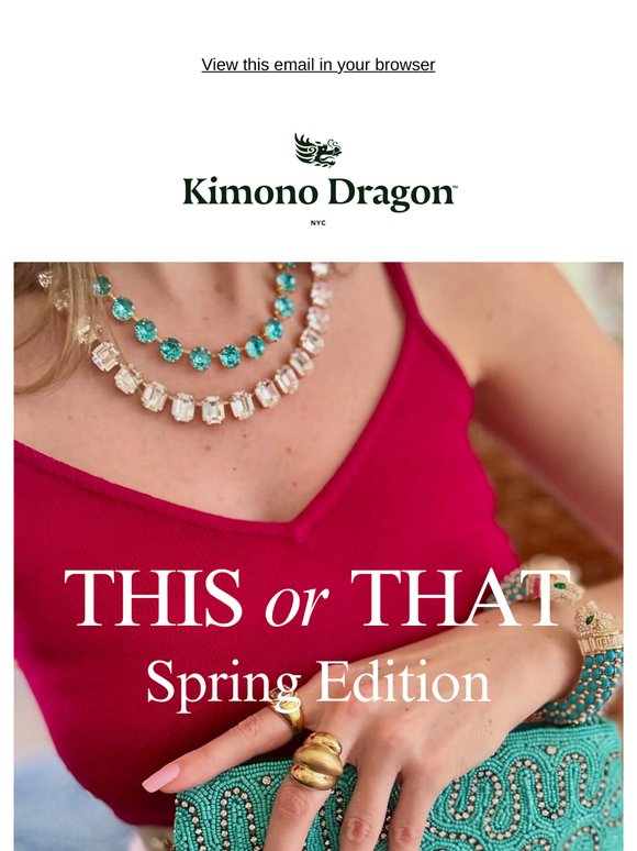 Which Spring Jewel Are You Wearing?