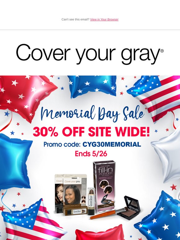 ⏰ Time's Running Out for 30% Savings during our Memorial Day Sale!