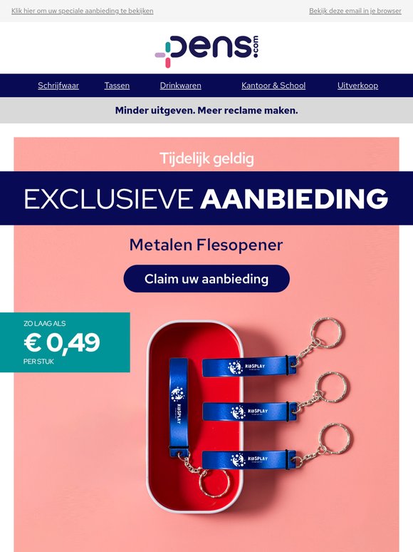 Zorg dat  jouw bedrijf opvalt!