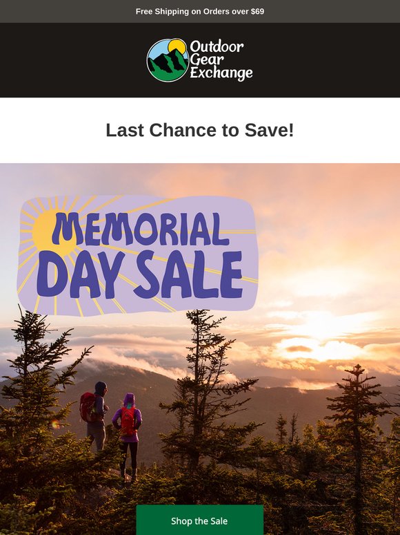 Just hours left for Memorial Day deals