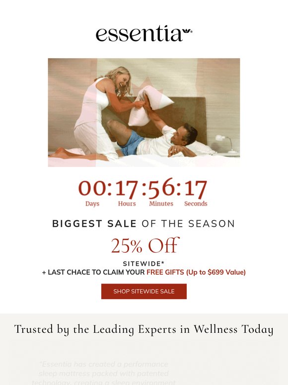 Final Hours! Claim Your FREE Gift (Up to $699) Before It's Gone