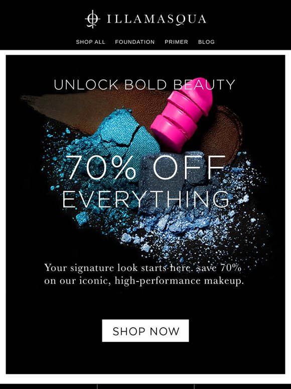 Beauty at 70% Off? Yes, Please!