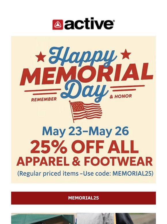 Memorial Day Weekend Sale!
