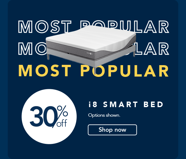 30% OFF i8 smart bed | shop now