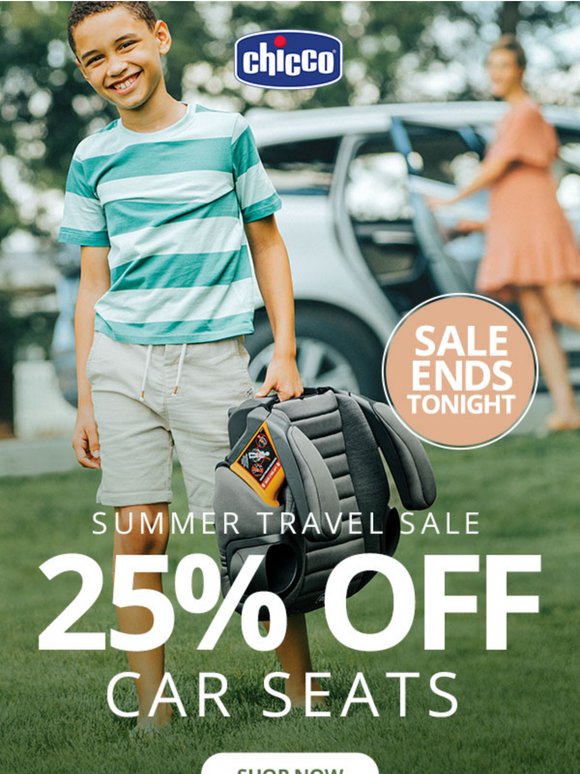 LAST CHANCE: 25% OFF Car Seats! 💰