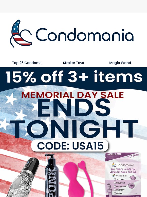Ends TONIGHT: 15% Off