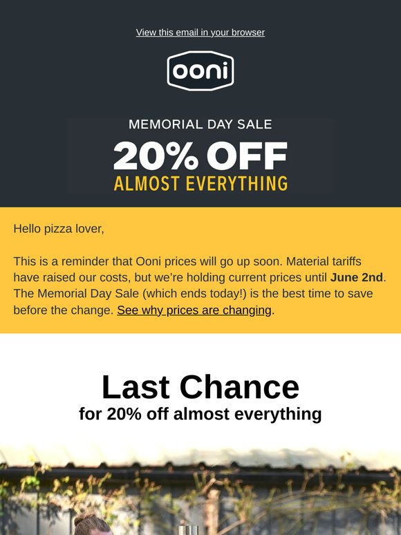 LAST Chance ⏳