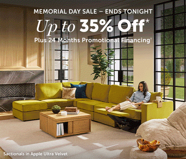 Memorial Day Sale | Up to 35% Off