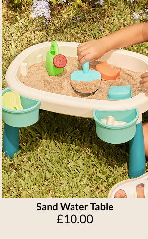 Sand water table ten pounds.