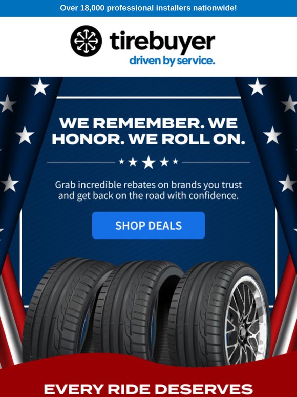 🔥 Hot Deals: Memorial Day Tire Sales!