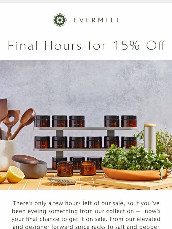 15% off ends TONIGHT at 11:59 PST ‼️